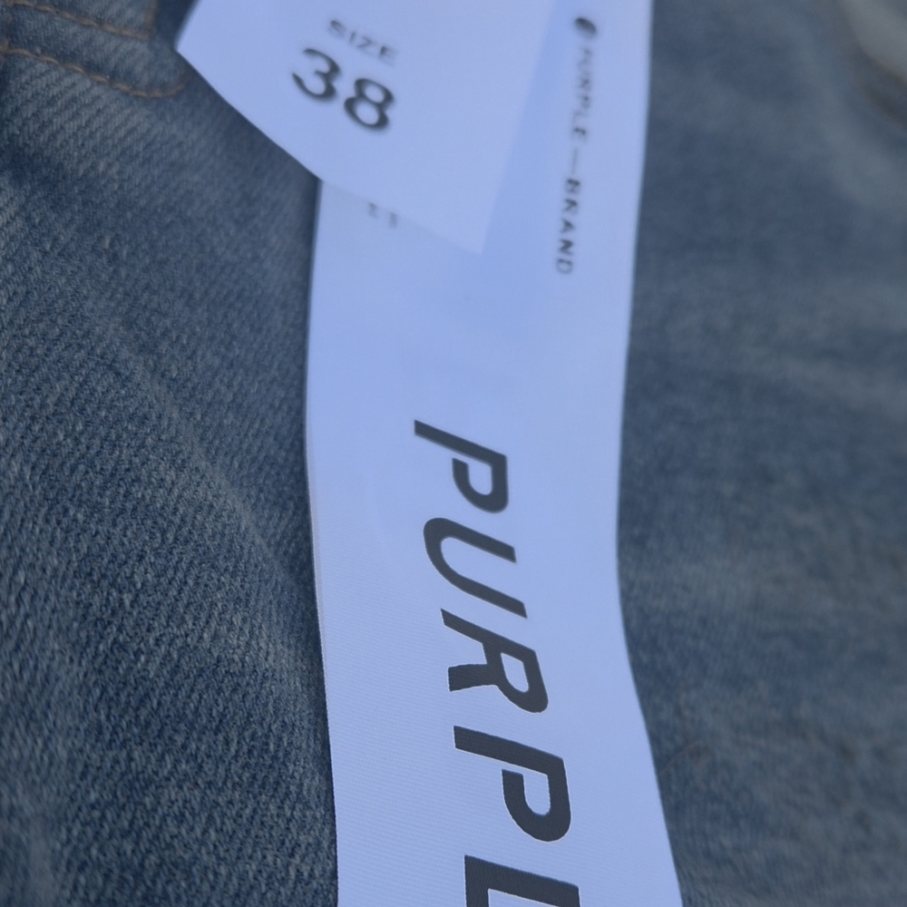 PURPLE JEANS DARK BLUE DENIM